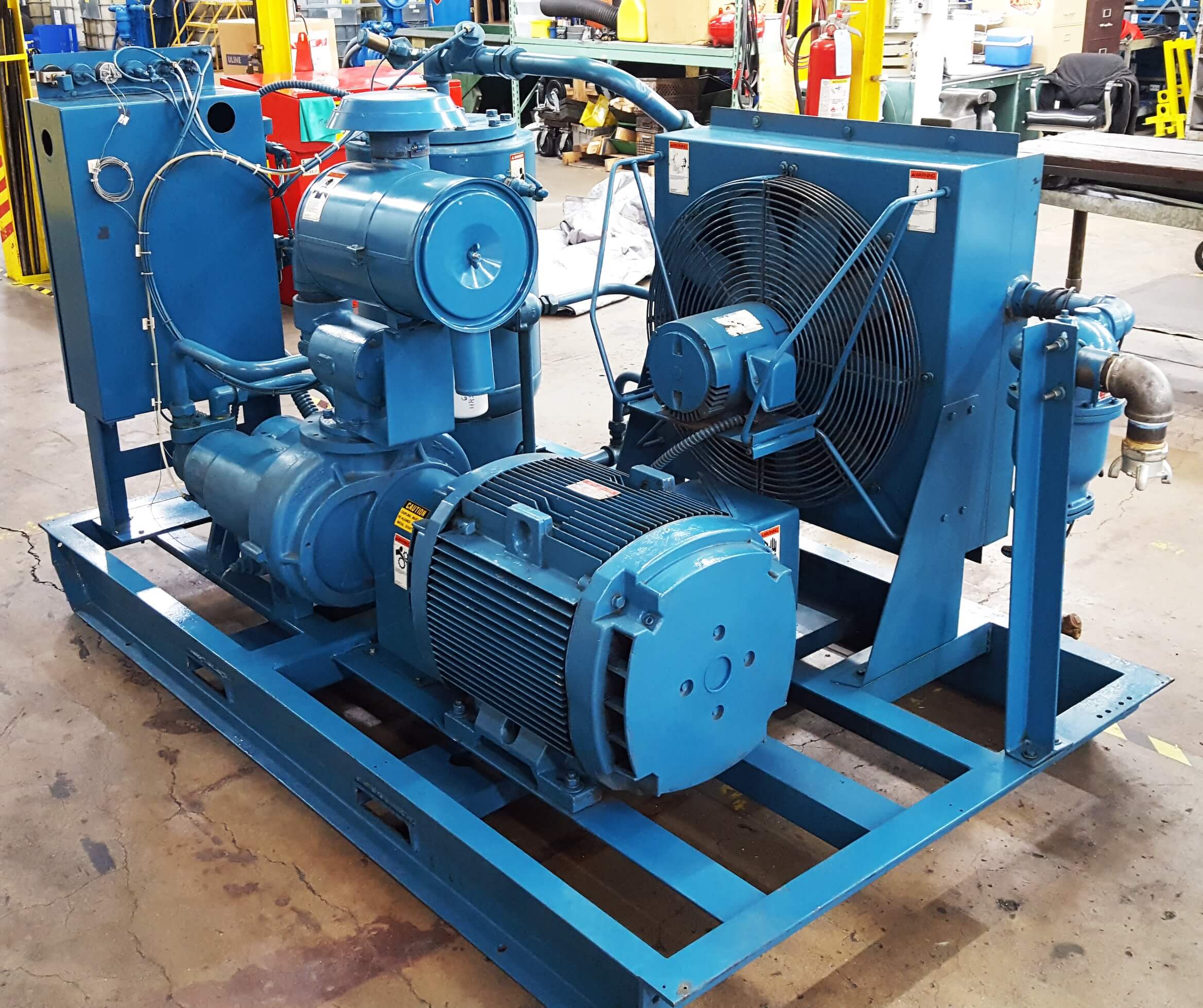 Quincy QSI 350 100HP Rotary Screw Air Compressor SKU UD075HP 23R