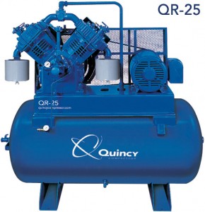 Quincy QR-25 Reciprocating Air Compressor