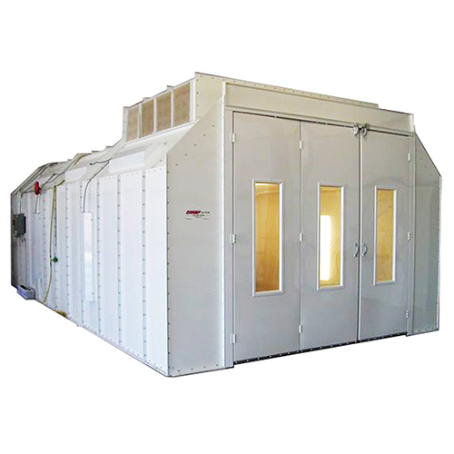 Col-Met True Downdraft Paint Booth with Floor Grate