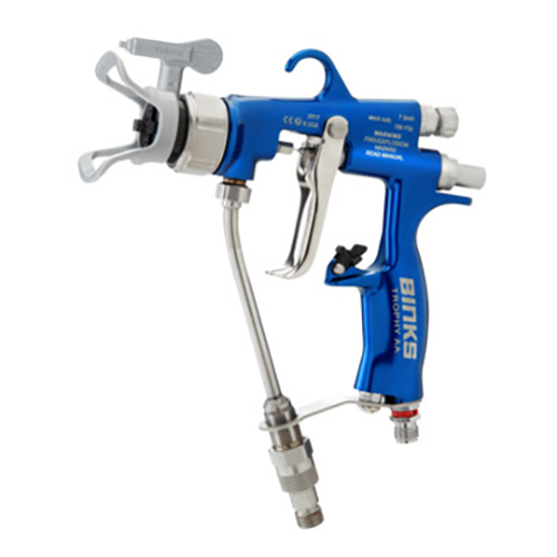 Binks Trophy AAv1600 Paint Application Spray Gun