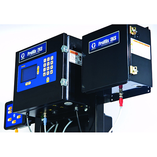 Plural component metering equipment