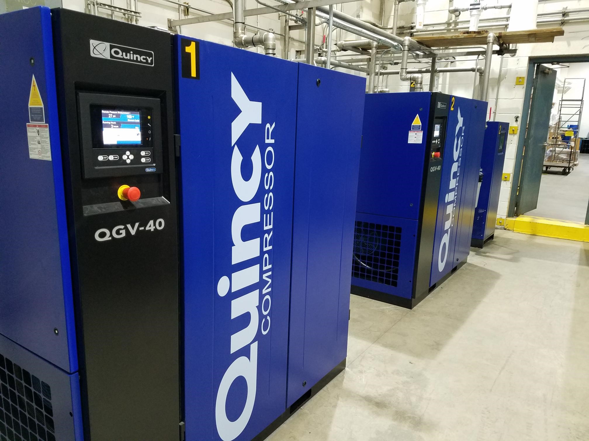 Quincy QController Compressed Air Technology Case Study