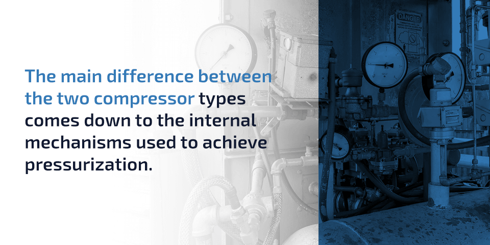 Difference Between Compressors