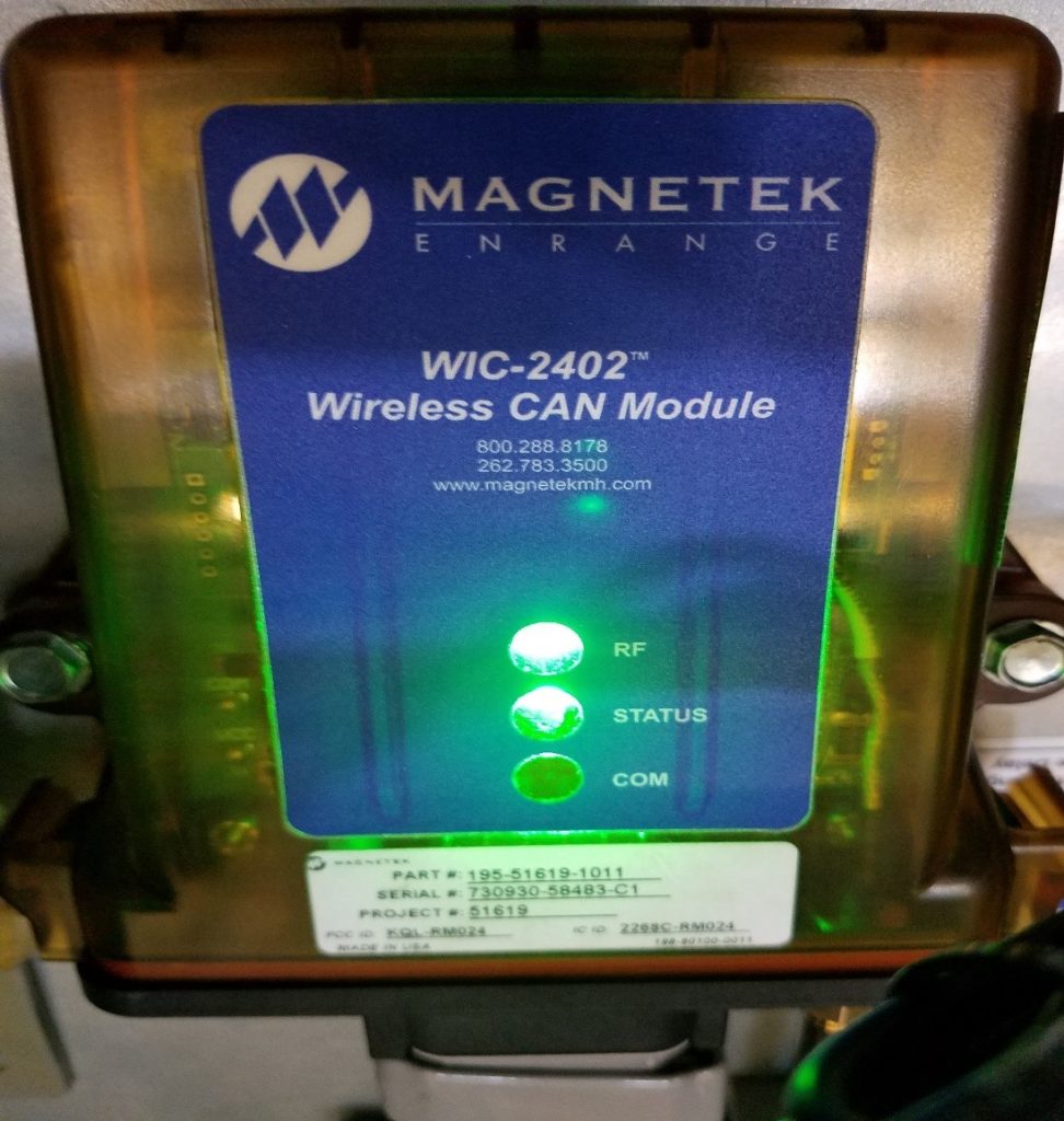 Magnetek’s Enrange WIC-2402 Wireless CAN Module