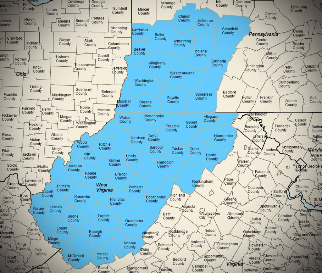 Monroeville Territory map C.H. Reed Monroeville Territory map