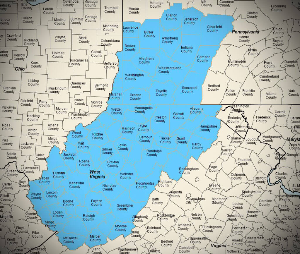 C.H. Reed Monroeville Territory map