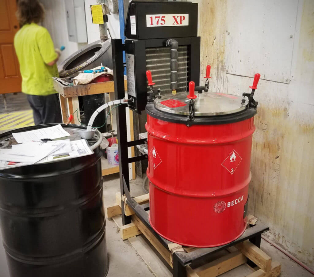 BECCA Solvent Recovery Still Recyclers BECCA Solvent Recovery Still Recyclers