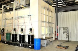 spray booth ovens