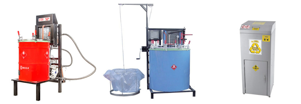 SOLVENT DISTILLATION RECYCLERS
