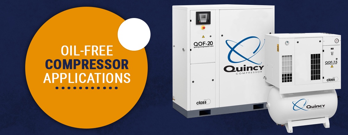 oil free compressor applications