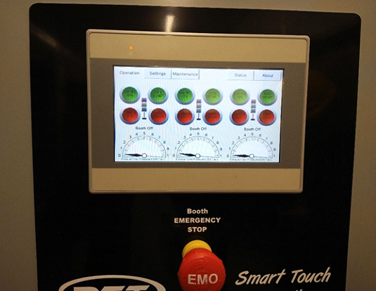 A picture of RTT SmartTouch Control Panel Color Touch Screen