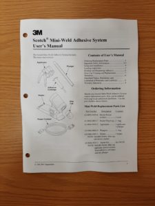 3M Scotch Mini-Weld Adhesive System