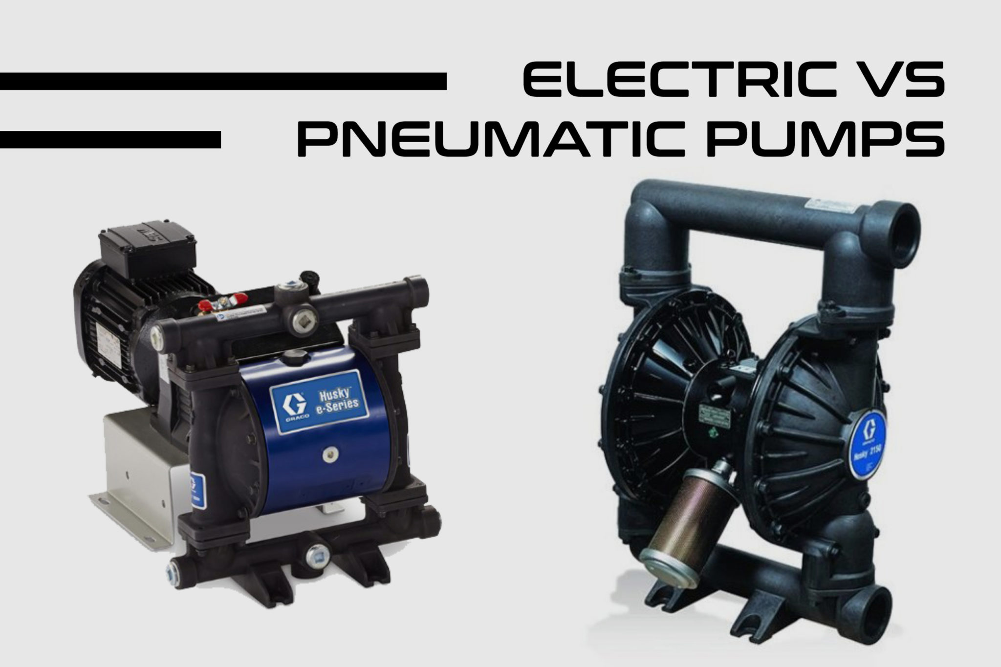 Electric vs. Pneumatic Pumps Energy Usage Comparison