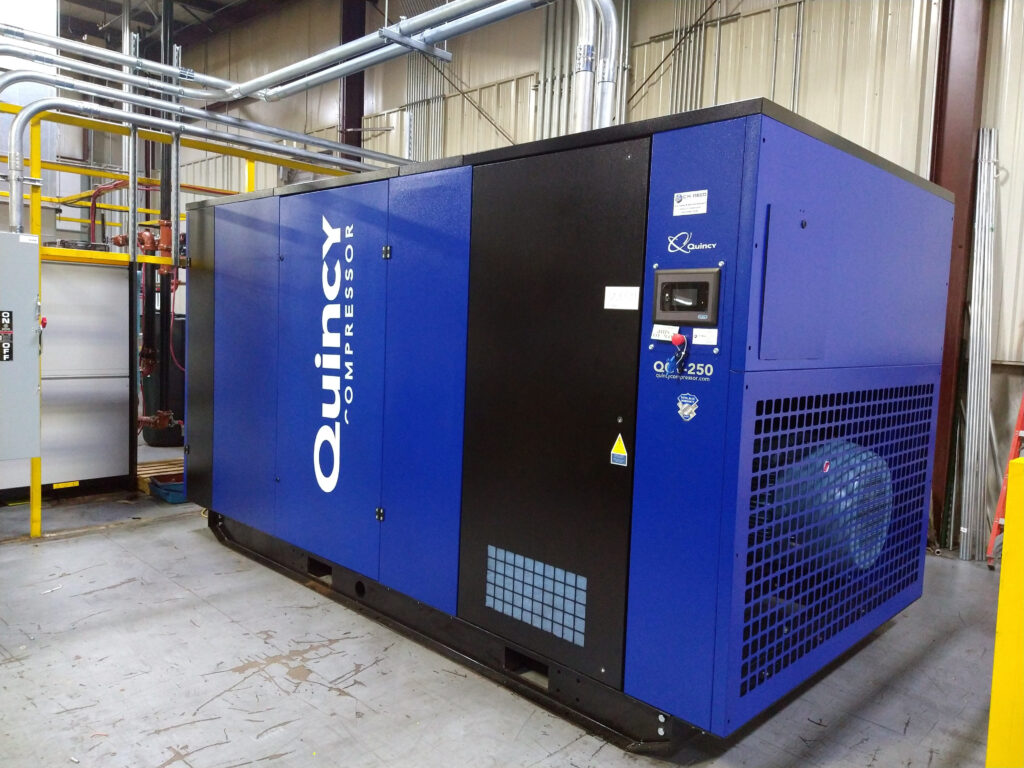 Quincy Compressor QGV 250 Rotary Screw Compressor by C.H. Reed