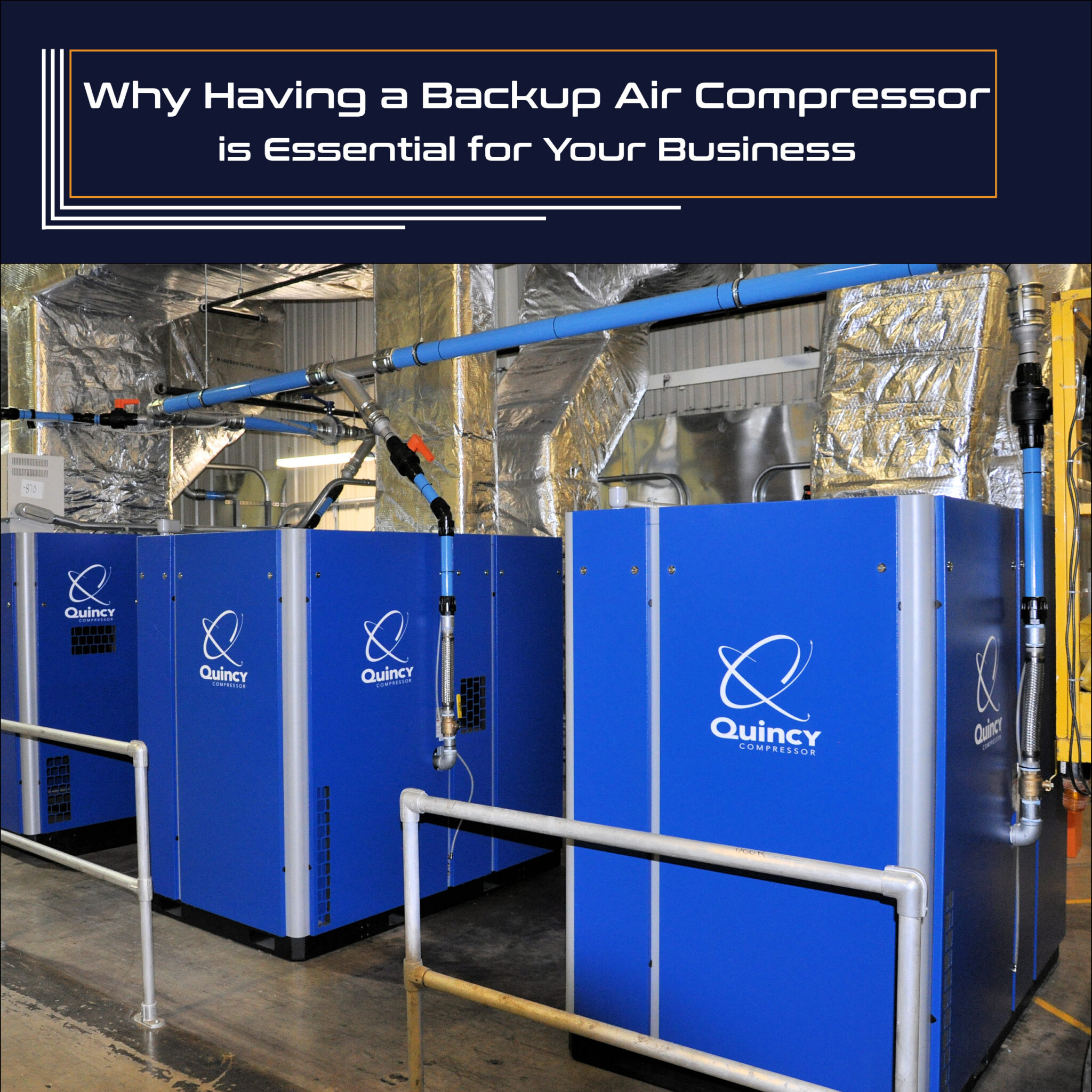 Why a Backup Air Compressor is Essential for Reliability