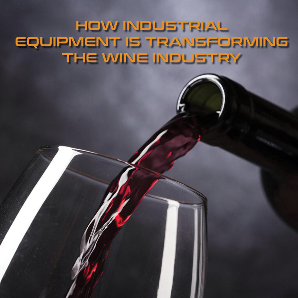 Industrial equipment for wineries.